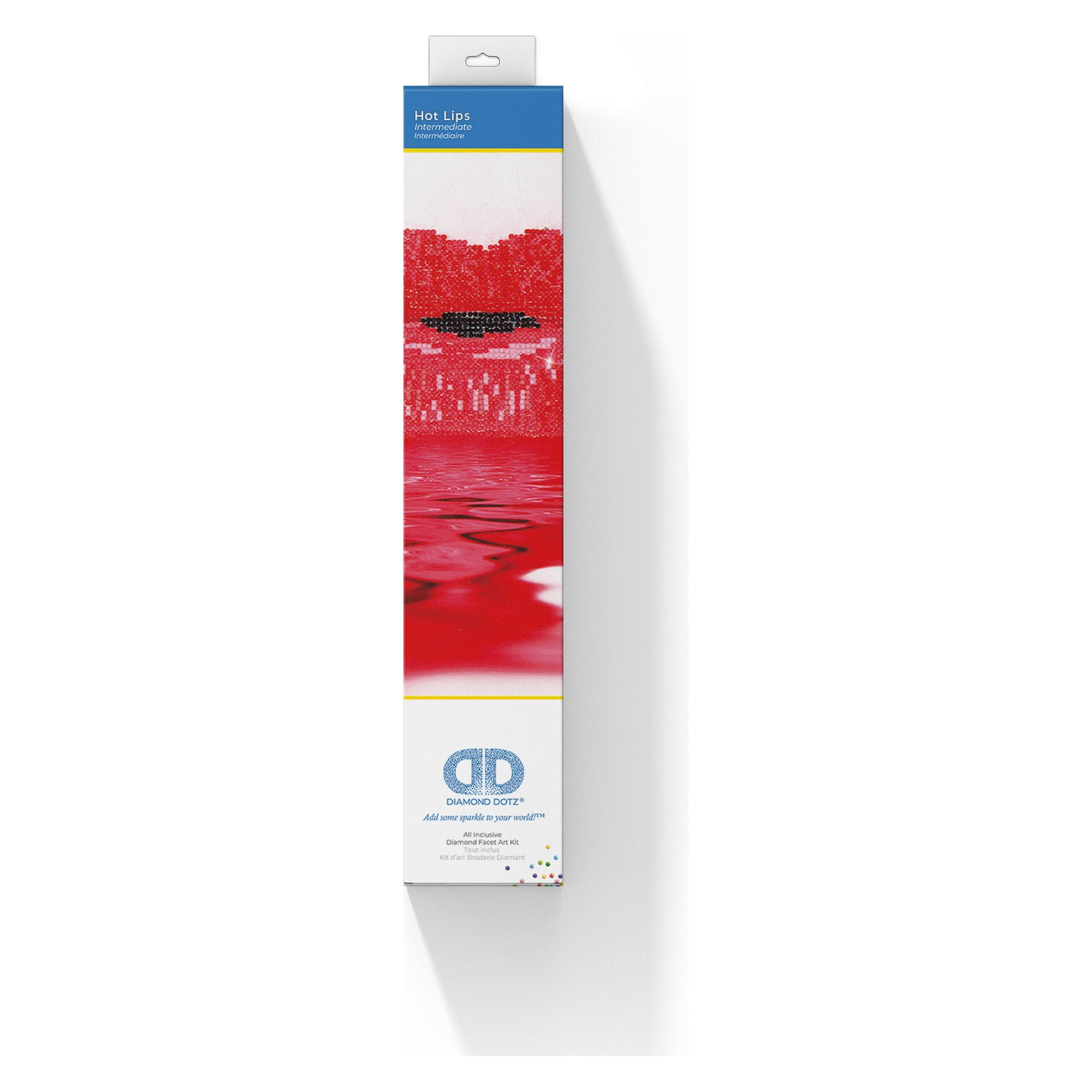 Diamond Dotz Diamond Painting Rote Lippen (DD5.003)