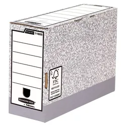 Bankers Box Archivboxen für Ordner 11,1 x 32,7 x 26,5 cm