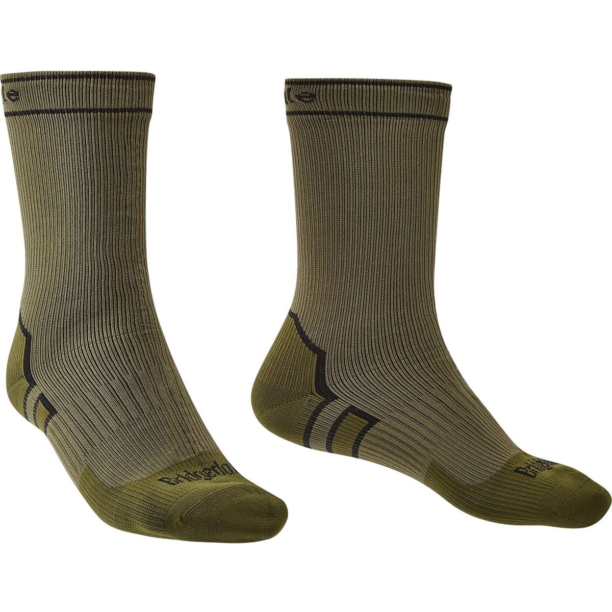 Bridgedale Storm Sock Midweight Boot khaki (115) S 710087-115-S
