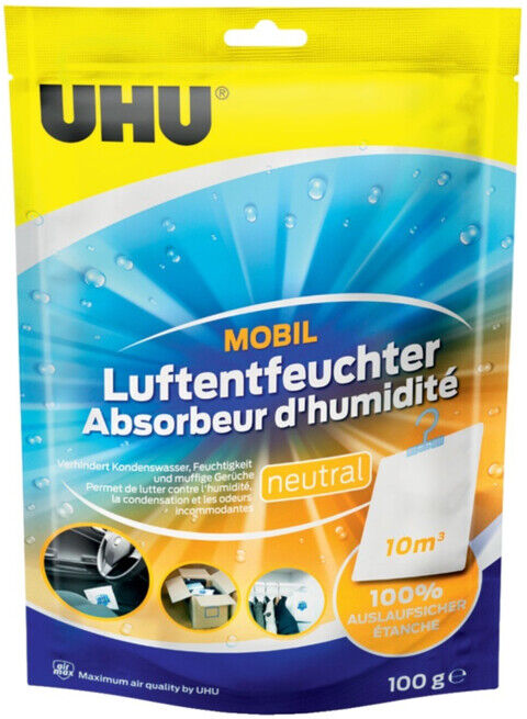 UHU DÉSHUMIDIFICATEUR AIRMAX MOBILE 100g (47140)