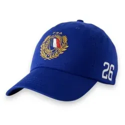 Polo Ralph Lauren für Herren. 710B21780001 Blaue Twill-Kappe aus Frankreich (OSFA), Lässig, Baumwolle