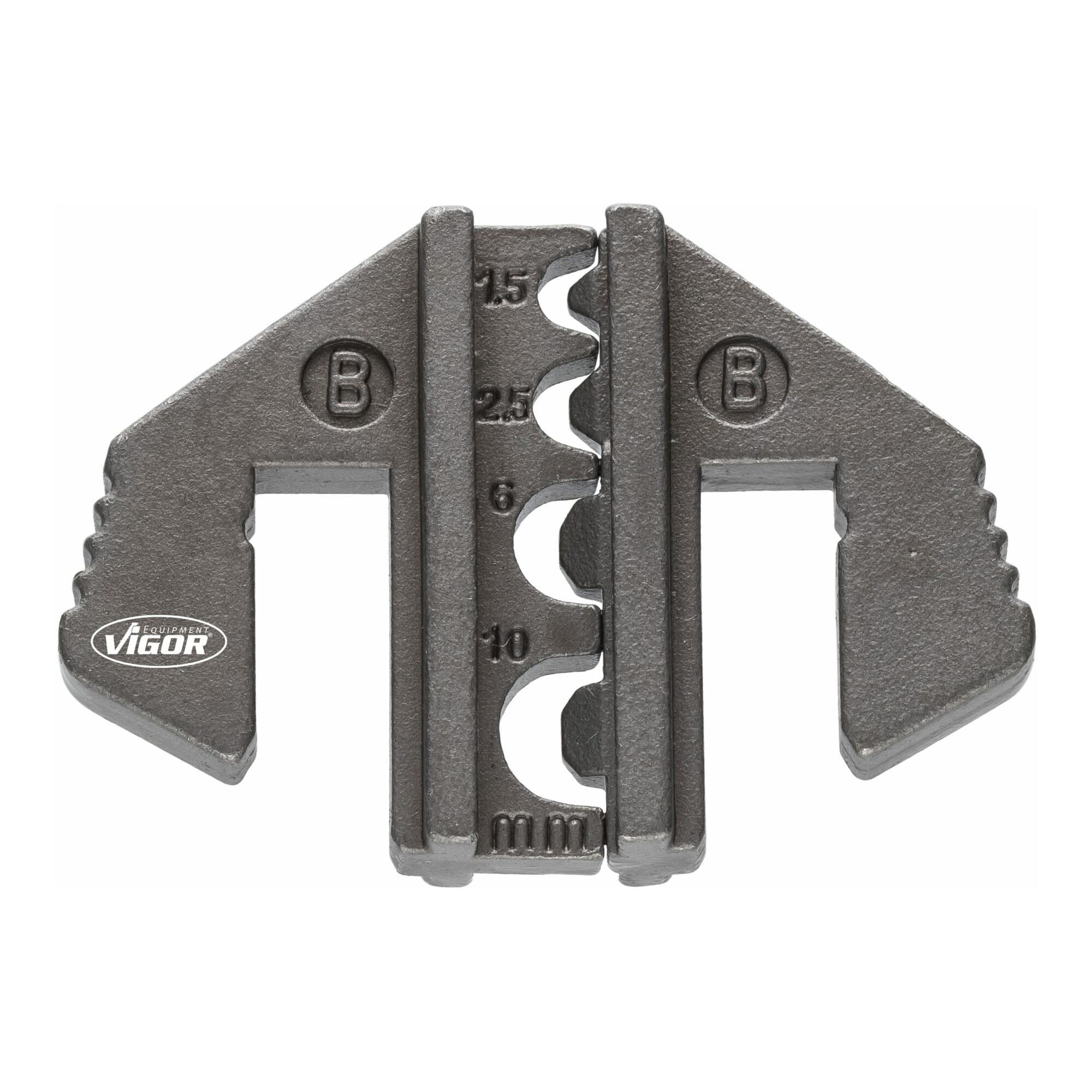 VIGOR Crimp Einsatzbacken Paar B V2499-B)