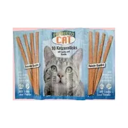 Perfecto Cat 10er Katzensticks - Lachs, Forelle