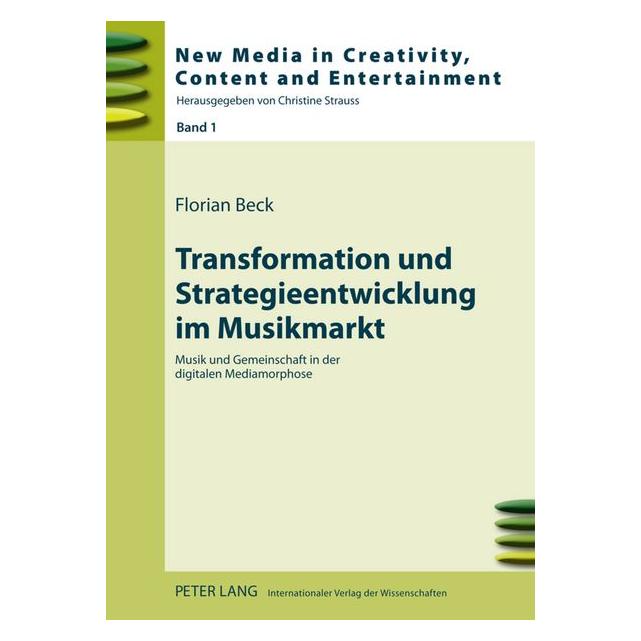Peter Lang Beck:Transformation und Strategieentwic (Deutsch, Hardcover, Florian Beck) (67835575)