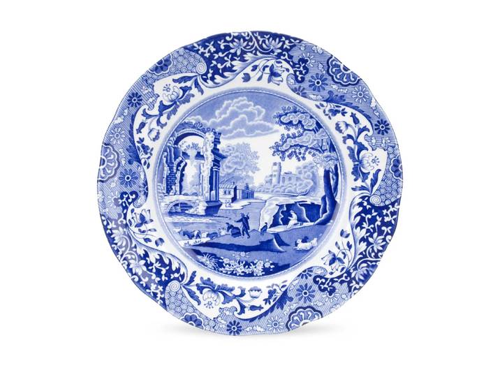 Spode Assiette de table Blue Italian 23 cm