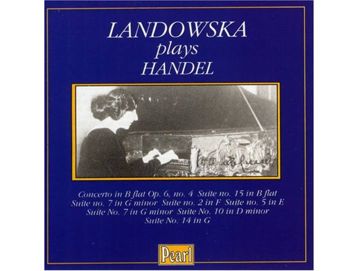 Plays Handel Concerto in B+Suites