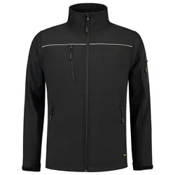 Softshelljacke "402006" Exzellent Workwear TRICORP - L - black