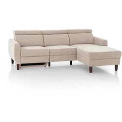 Exxpo by Gala Ecksofa mit Funktion Casino Stoff Beige