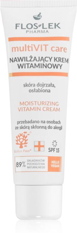 FlosLek Pharma Multivit Care Moisturising Cream with vitamins 50 ml