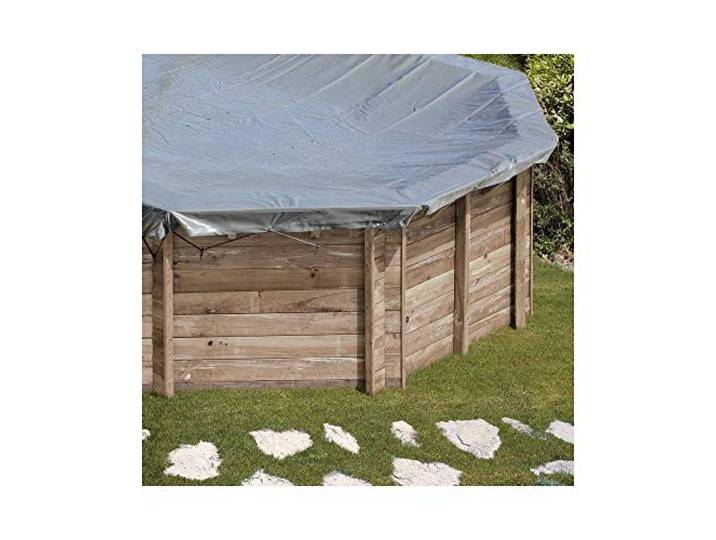 CUBIERTAS DE INVIERNO Piscinas madera Redondas 784801 Ø 581cm