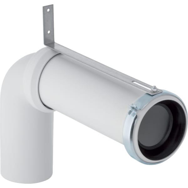 Geberit Anschluss-Set zu WC mit Abgangsbogen Stutzen und Befestigungswinkel 152647001