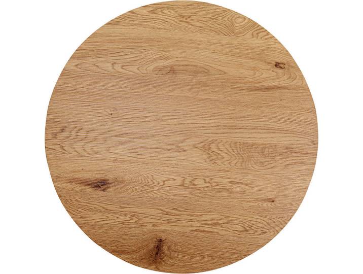 Kare-Design Tischplatte, Eiche, rund, 110x1.8x110 cm, Esszimmer, Tische, Esstische, Tischsysteme, Tischplatte