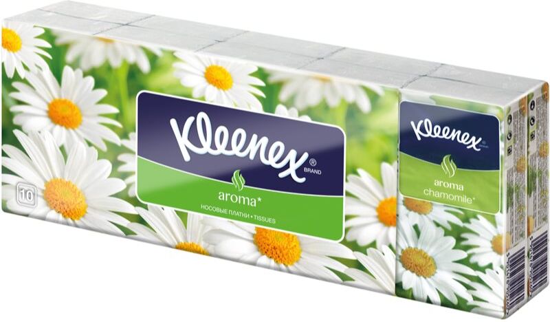 Kleenex Aroma paper tissues Camomile 10x10 pc