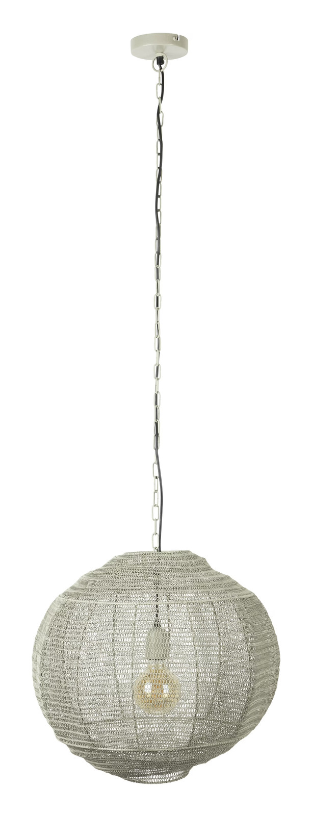Dutchbone Hanglamp Meezan Grijs 50 cm