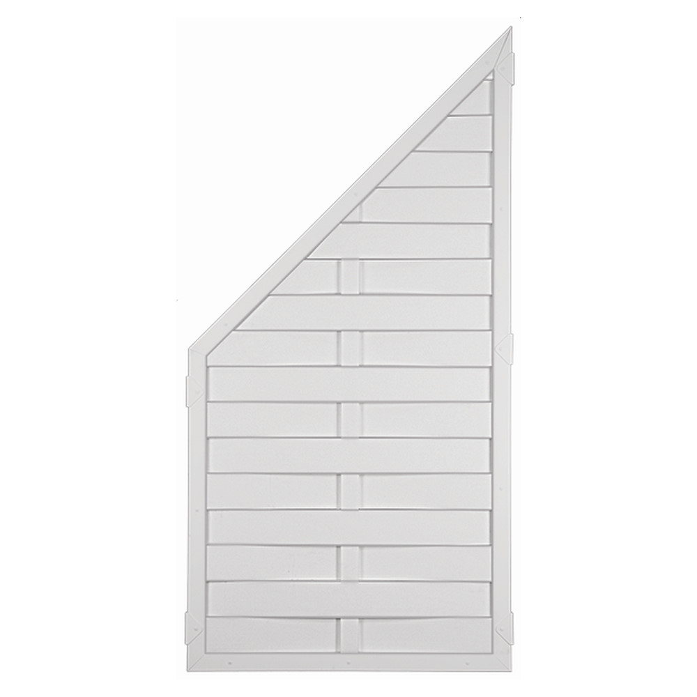 TETZNERJENT LIGHTLINE KS-LAMELLENZAUN 90 x 180/90 cm, ECKE rechts 16971287