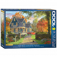 eurographics Puzzle - Das blaue Landhaus von Dominic Davison - 1000 Teile 300948