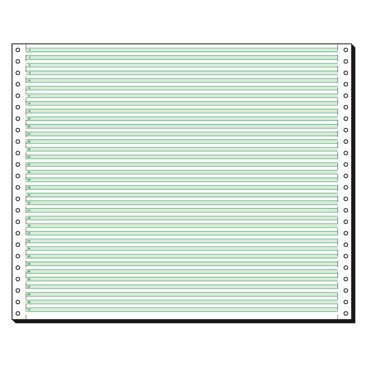 SIGEL Endlospapier A3 quer 1-fach, 60 g/qm grün 2.000 Blatt