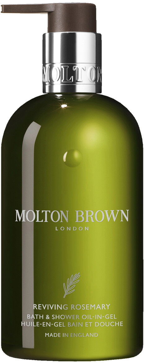 300ml MOLTON BROWN Reviving Rosemary Bath & Shower Oil-in-Gel