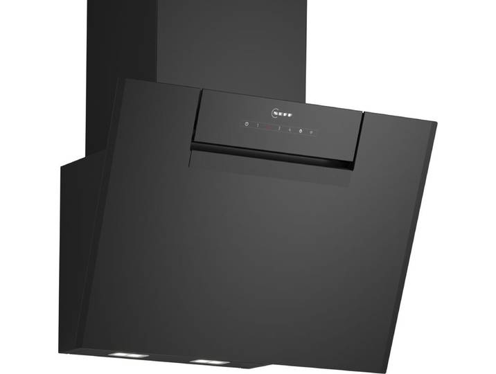 Neff N 50, Wandesse, 60 cm, Klarglas schwarz bedruckt, Schwarz, D65IFN1S0, ID D65IFN1S0