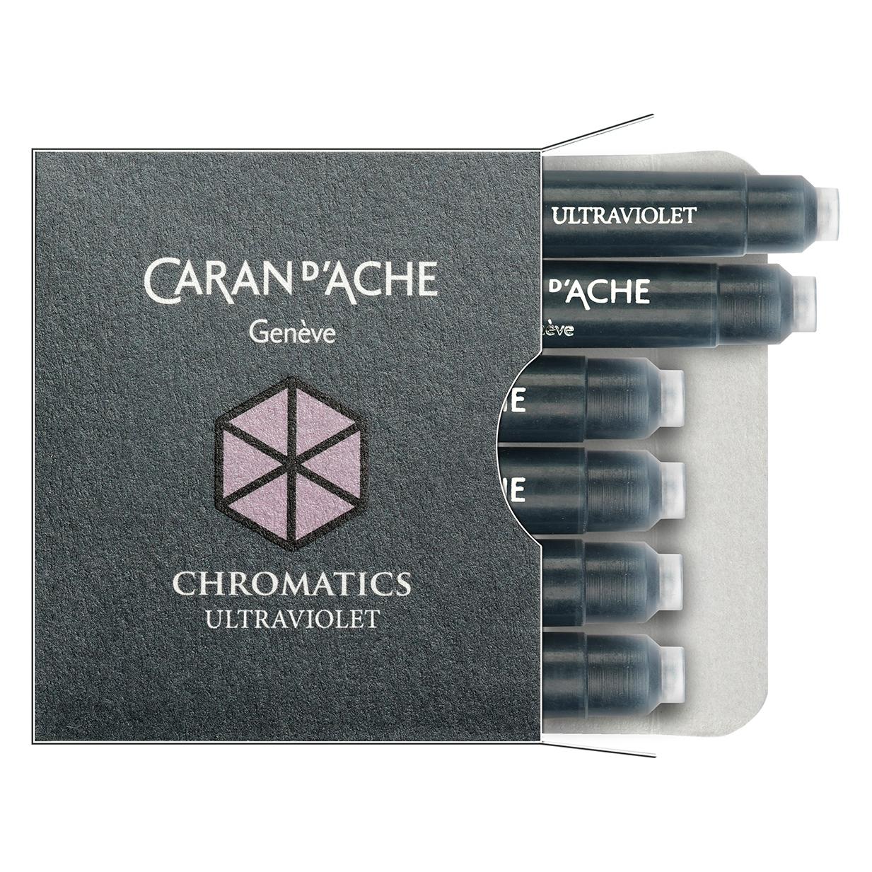 Caran d'Ache Chromatics Tintenpatronen (Violett, 6 Stk.) (8021.099)