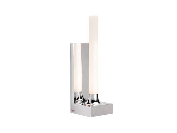 Design wandlamp Goodnight, chroom / zilver, Woon-/ Eetkamer, Kunststof, Design, Wandlamp design