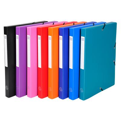 Exacompta Archivbox aus PP 700µ blickdicht, Rücken 25mm, 25x33cm für DIN A4