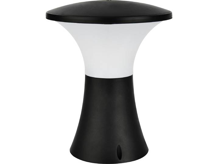 Staande Buitenlamp - Sokkellamp - Papatyana 1 - E27 Fitting - Rond - Zwart