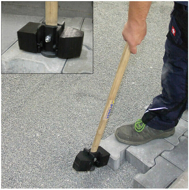 Marteau caoutchouc GH ERGO K poids propre 2,5kg noir manche L. 400 mm PROBST (51800114)