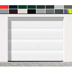 Teckentrup CarTeck Sektionaltor GSW 40-L, ohne Sicke, woodgrain