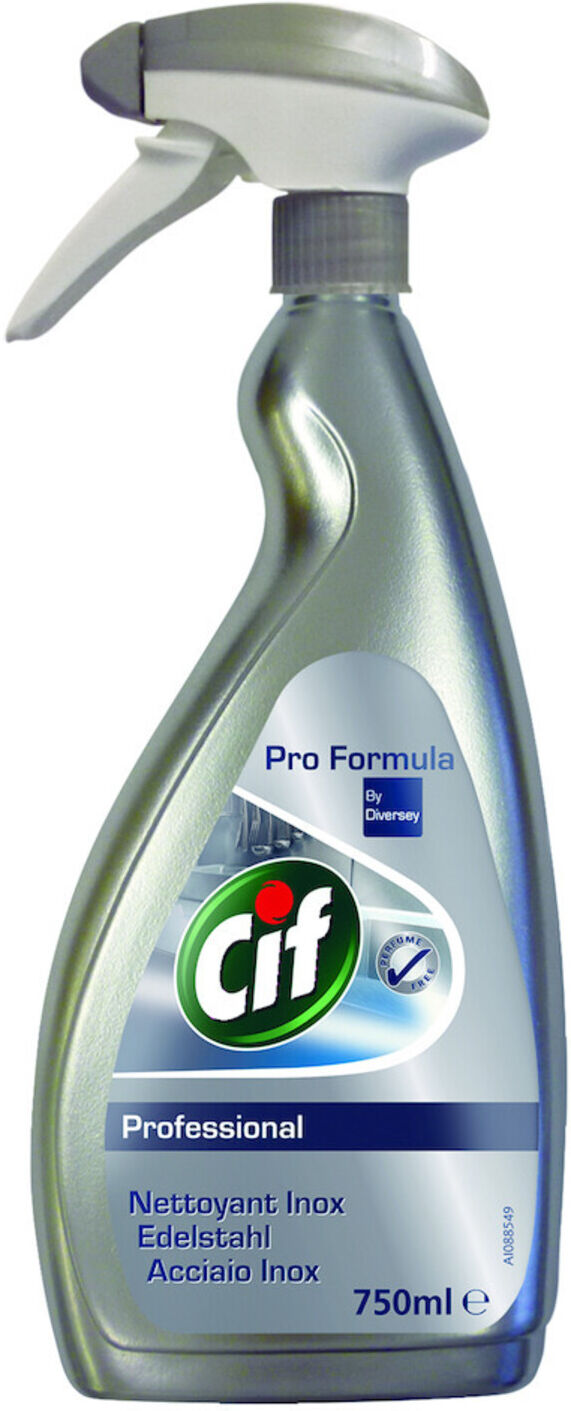 CIF Prof.Edelstahlreiniger 6 x 0,75 L ; Diversey (7518294)