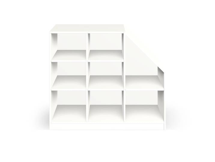 Möbel für Dachschrägen Premium Dekore Alpin­weiß