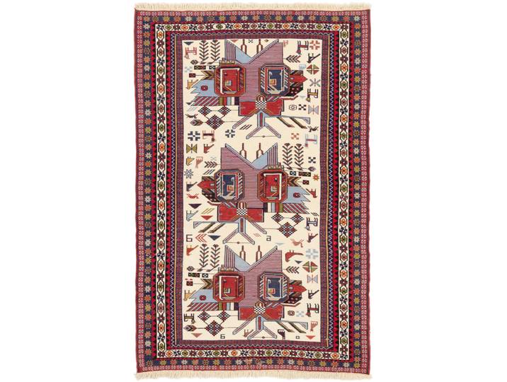 Kelim Fars Teppich 103x160 Handgewebt Orientteppich Perserteppich Wolle