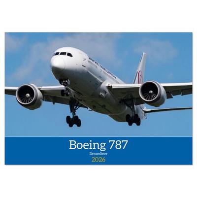Boeing 787 Kalender (Wandkalender 2026 DIN A4 quer), CALVENDO Monatskalender