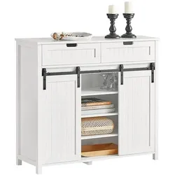 SoBuy, Kommode + Sideboard, Küchenschrank (104 x 35 x 93 cm)