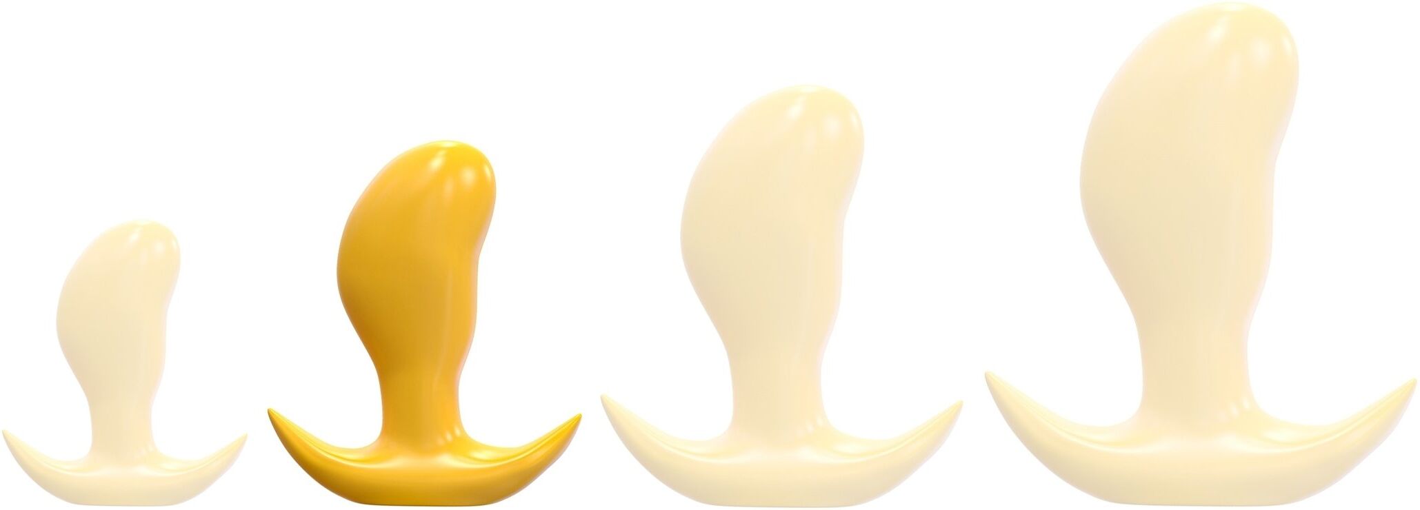 FUKR Plug Frijo M 13 x 5.5cm Jaune