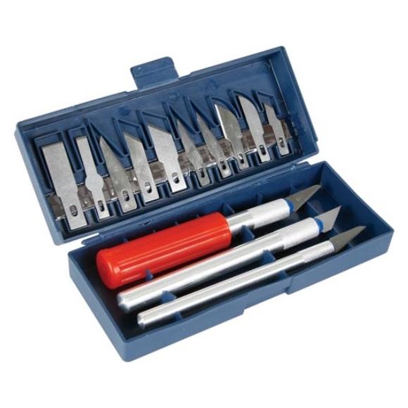 Velleman Präzisionsmesserset (3 Halter & 13 Klingen) (Cutter) (66123014)