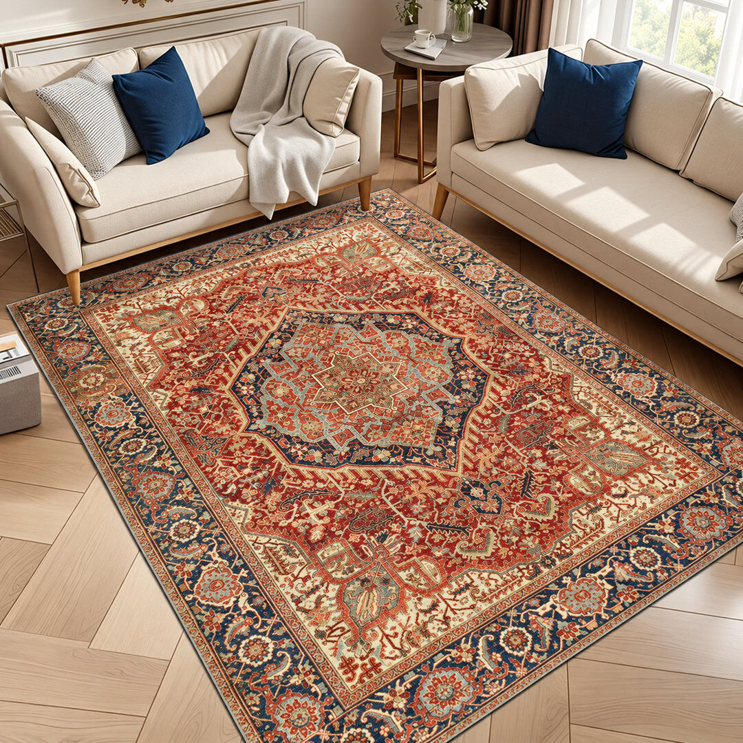 Aspire Homeware Vintage Oriental Area Rug MAJESTIC Rectangle 200 x 290 cm