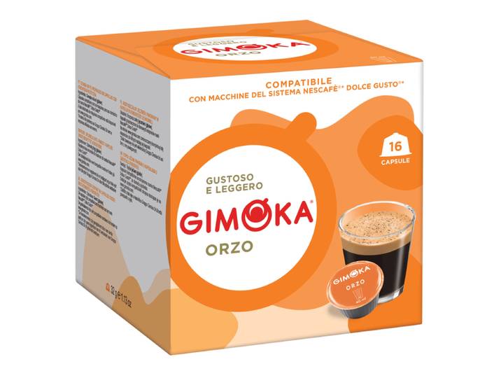 GIMOKA Dolce Gusto Compatible Capsules Barley Coffee 16 capsules 32 g