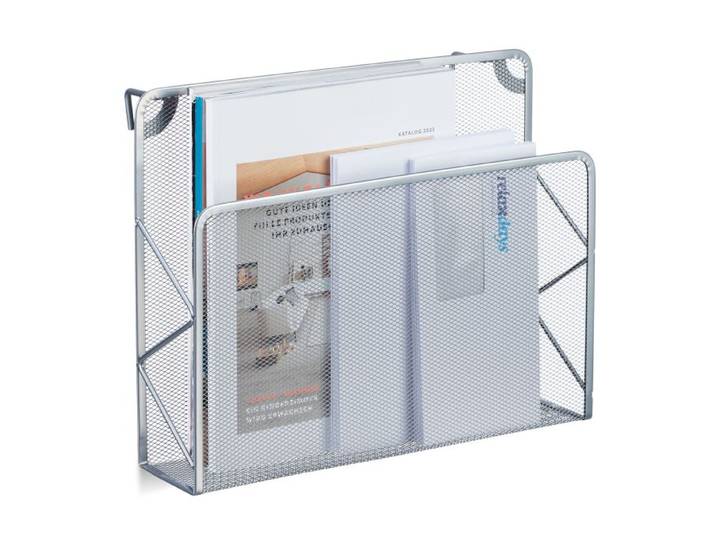 Relaxdays Zeitschriftenhalter Wand