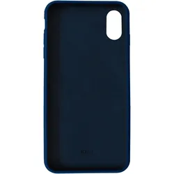 KMP Silicone (Apple iPhone XS), Smartphone Hülle, Blau