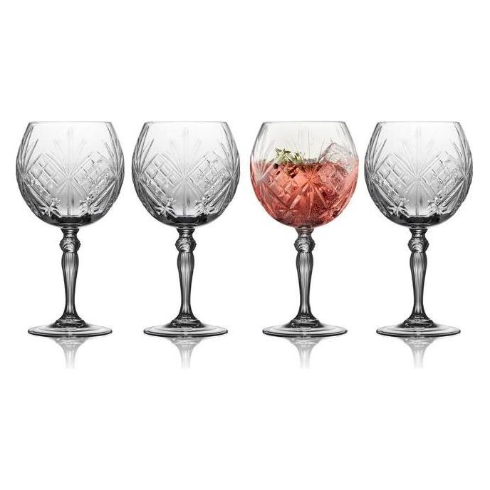 Lyngby Glas Melodia gin & tonic-glas 4 stk. 65 cl (6.50 dl, 4x) (33654)