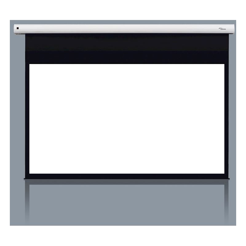 Optoma Glasfaser, 2756x1849mm Leinwand, Motor, weiß