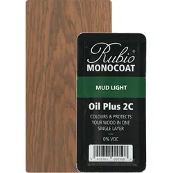 Rubio Monocoat Oil Plus 2C Mud Light 6ml (A) - 6ml [Probe]