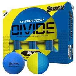 Srixon Q-Star Tour Divide 24 Golfball 12er blau/gelb