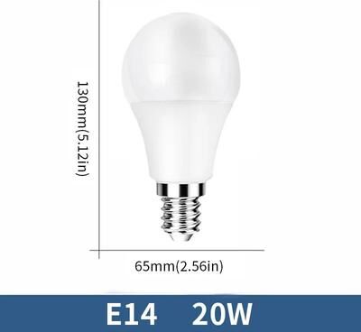 Uplifted Goods Energy Saving LED Bulb Lamps E27 And E14 Base Options e14 20w cold White