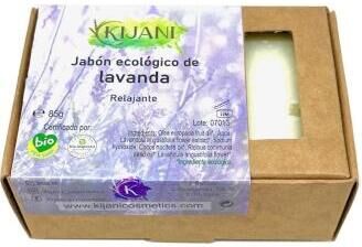 Kijani Jabón En Pastilla De Lavanda 80 gr