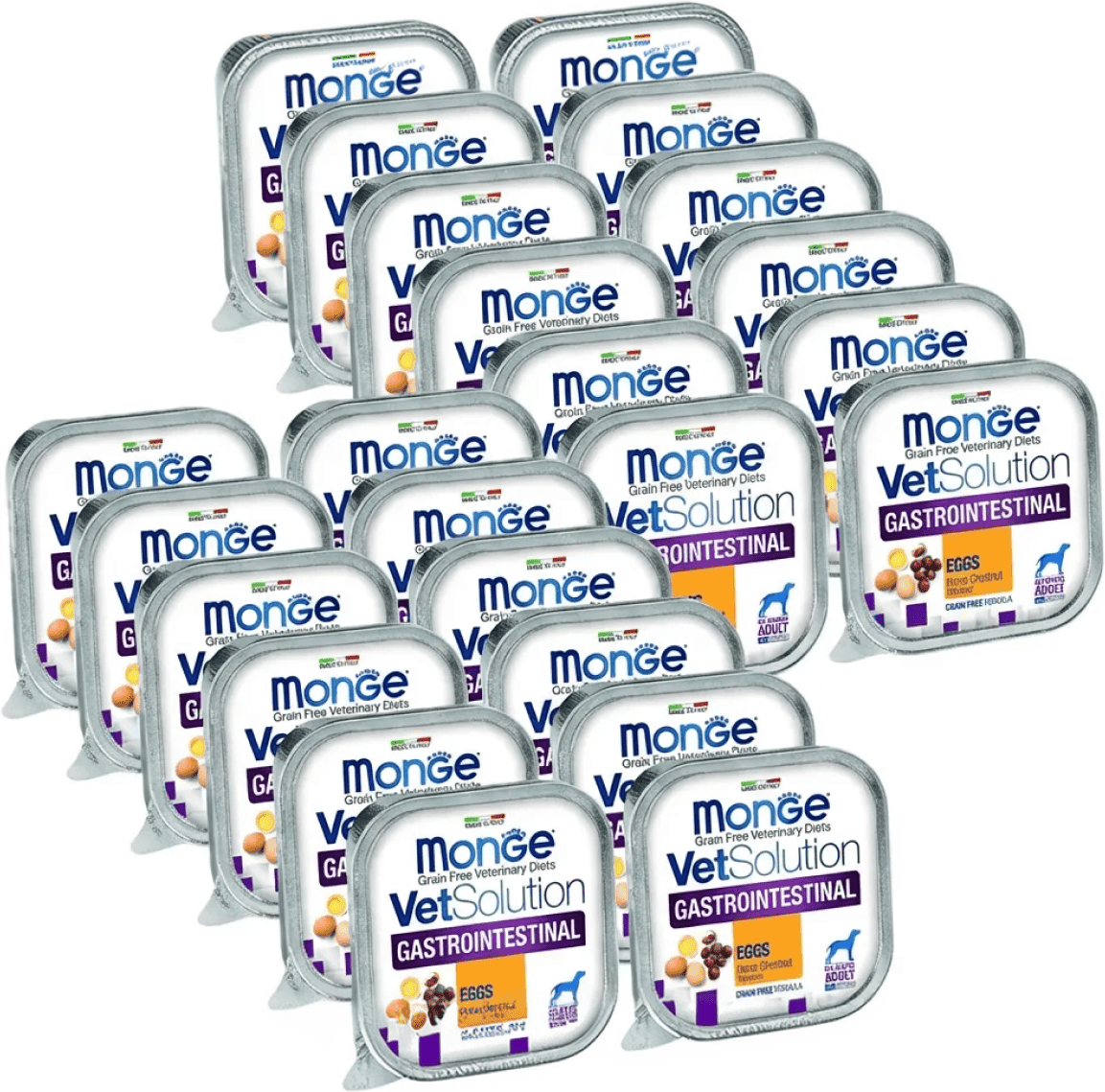 Monge Vetsolution Gatrointestinal Vaschetta KIT RISPARMIO 24X150G