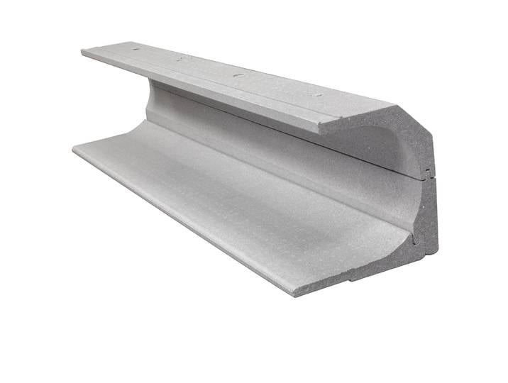 DiHa Roka-Ass Perfekt eckiger Kasten 175mm Rollladenkastendeckel