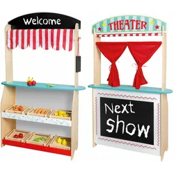 Jouéco Theater und Shop mit Zubehör