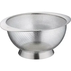 Küchenprofi Seiher m.Standfuss Deluxe, Küchensieb, Silber